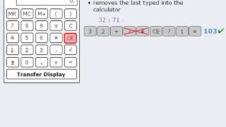 2 GRE Lesson How to use the GRE onscreen calculator [upl. by Wrigley]