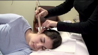 Do Ear Candles Remove Earwax Fact or Fiction Ear Candling [upl. by Bell106]