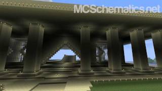 Minecraft Schematic Huge Temple DOWNLOAD [upl. by Assil]