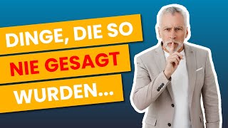 Dinge die ein Versicherungsvermittler nicht sagt [upl. by Olivia]