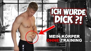 Mein Körper NACH CORONA OHNE TRAINING  Formcheck Diät Start [upl. by Ecirtnahc]