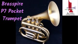 The Fantastic Brasspire P7 Pocket Trumpet demo by Trent Austin Austin Custom Brass [upl. by Reed]