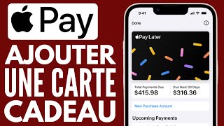 Comment Ajouter Une Carte Cadeau Sur Apple Pay  Nouveau 2024 [upl. by Nosmoht754]