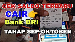 Pkh hari iniCek saldo hari ini PKHBPNT TAHAP SepOktober cair tgl 22 sep 2024 ini buktinya [upl. by Suitangi]