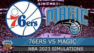 Philadelphia 76ers vs Orlando Magic  NBA Today 1302023 Full Game Highlights  NBA 2K23 Sim [upl. by Arretal]