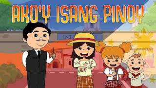 AKOY ISANG PINOY  Filipino Folk Songs and Nursery Rhymes  Muni Muni TV [upl. by Akimit]