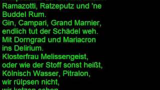 Otto Waalkes Wir haben Grund zum Feiern mit Lyrics [upl. by Leuneb435]