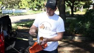 How to change the head on a Stihl weed trimmer [upl. by Bridget583]