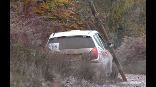 Crash and many BIG moments  Wyedean Rally 2023 [upl. by Trish]