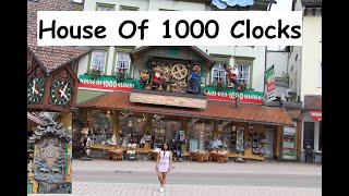 Triberg Black Forest house of 1000 clocks  cuckoo clocks [upl. by Ladnor]