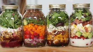 4 MORE SaladInAJar Recipes [upl. by Etsirk]