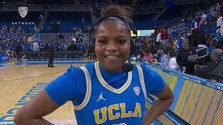 UCLA’s Londynn Jones joins Pac12 Networks after scoring a careerhigh 22 points vs USC [upl. by Apostles]