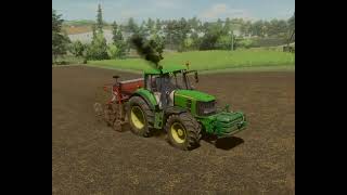 Engine Sound John Deere 6930 Premium Farming Simulator 22 Siew Pszenicy John Deere amp Kverneland [upl. by Alimrahs]