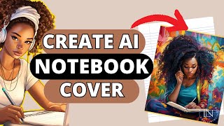 Design Amazon KDP Notebook Covers with AI StepbyStep [upl. by Najtsirk]