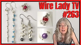 Flat Wire Jewelry Making  Wire Lay TV Ep 263 Livestream Replay [upl. by Sailesh]