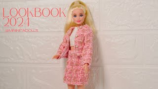 Sweetie Pink French Tweed Jacket amp Skirt barbie dollfashions diy fashiondoll toys [upl. by Adelheid967]