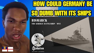 caribbean british reacts to Bismarck Battle of the Atlantic Sabaton History reaction ww2 reaction [upl. by Arratal]