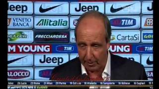 Ventura commenta lespulsione di Glik nel derby JuventusTorino 30 del dicembre 2012 [upl. by Letnuahc]