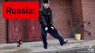 Moskau Moscow America vs Russia TikTok Compilation [upl. by Ynoep]