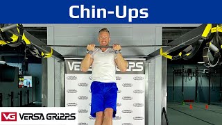 Chin Ups with Versa Gripps [upl. by Libove]