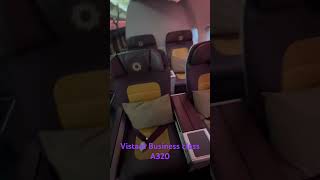 Vistara Business class A320 Delhi to Chandigarh [upl. by Anirtek]