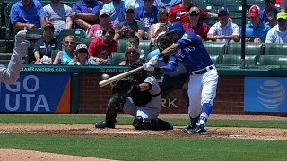 CWSTEX Desmond singles to put Rangers on the board [upl. by Auvil]