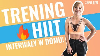 TRENING HIIT BY BYĆ FIT  Interwały w domu  wyzwanie formaw21dni​  Codziennie Fit [upl. by Enyleuqcaj330]