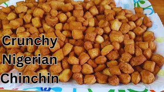 Crunchy Nigerian Chinchin Recipe chinchinrecipefryinghow [upl. by Aidole254]