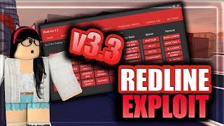 UPDATEDREDLINE 33JAILBREAK HACKROBLOX EXPLOIT INFINITE MONEY Noclip Esp Speed teleport [upl. by Erehs]