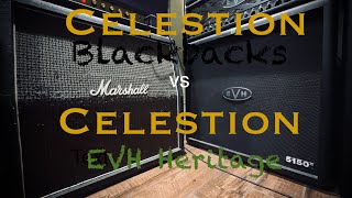 1978 Marshall 1960A 412 vs EVH 5150III 412 [upl. by Shanan]