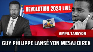 REVOLUTION GUY PHILIPPE KOMANSE  GWO MESSAJ POU TOUT AYISYEN  VIN TADE SAK PASSE  ABNER GELIN [upl. by Ahsiekan]