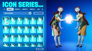 ALL ICON SERIES DANCE amp EMOTES IN FORTNITE [upl. by Berke235]