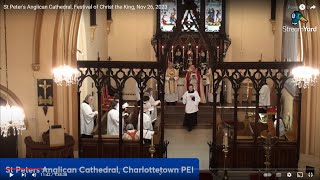 St Peters Anglican Cathedral Festival of Christ the King Nov 26 2023 [upl. by Othelia598]