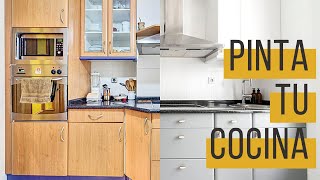 Pintar muebles de cocina Cambio lowcost a tu cocina [upl. by Brian]