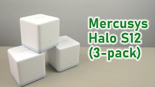 Розпаковка Mercusys Halo S12 3pack [upl. by Streetman837]