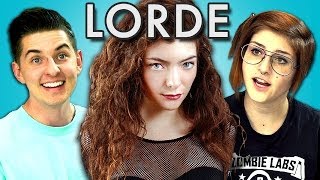 TEENS REACT TO LORDE  ROYALS [upl. by Ozan49]