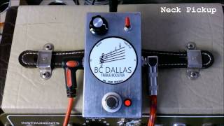 Bespoke Pedal 8 BC Dallas Silicon Rangemaster Treble Booster [upl. by Aggie]