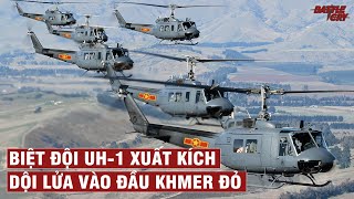 BIỆT ĐỘI UH1 VIỆT NAM ĐÃ KHIẾN QUÂN KHMER ĐỎ KHIẾP SỢ NHƯ THẾ NÀO   CHIẾN TRANH VIỆT NAM 82 [upl. by Bazar496]