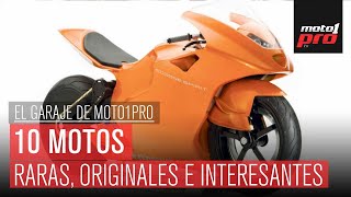 10 MOTOS Raras originales e interesantes [upl. by Naul]