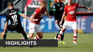 Highlights AZ  FC Groningen  Eredivisie [upl. by Dweck]