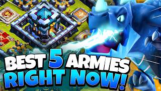 Top 5 TH13 Attack Strategies 2024 Clash of Clans [upl. by Trimmer]