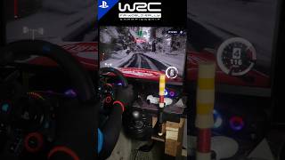 WRC 10 gameplay with Logitech G29 steering wheel  POV shorts [upl. by Scully]