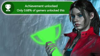 I Made Resident Evil 2s Hardest Achievement EVEN Harder [upl. by Shafer35]