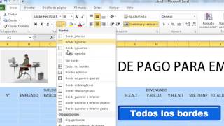 NOMINA DE PAGO EN EXCEL [upl. by Nare451]