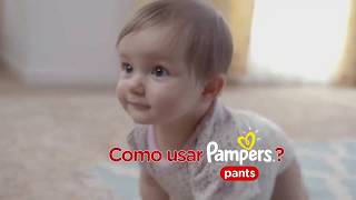 Aprende com Pampers Pants Ajuste Total [upl. by Trebliw]