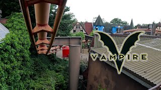 Vampire 4K Front Seat POV  Chessington World of Adventures [upl. by Drarej98]