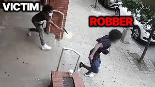 When Robbers Try The Wrong People In United States [upl. by Ahsilrae]