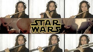 Star Wars Cantina Band Flute Cover  With Sheet Music [upl. by Price]