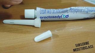 Proctosedyl BD cream [upl. by Ineslta]