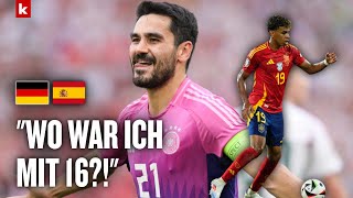 Gündogan schwärmt von Yamal und Rodri quotDer Beste der Weltquot  Deutschland  Spanien [upl. by Naihs]